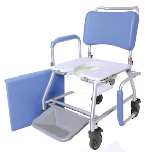 18" Shower and Commode Chair