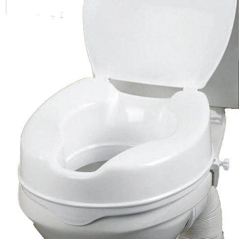 Savanah Raised Toilet Seat with Lid