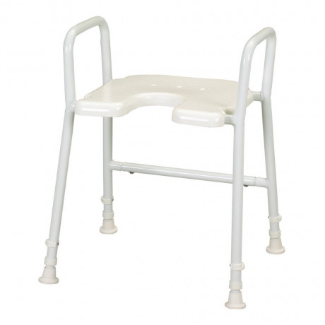 Aluminium Shower Stool with Arms